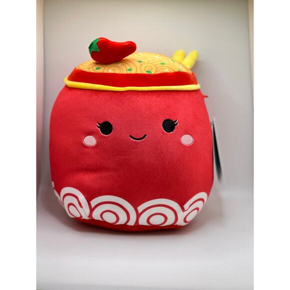Squishmallow Odion 8" the Hot spicy Ramen Noodles NWT 2023 - Picture 1 of 3
